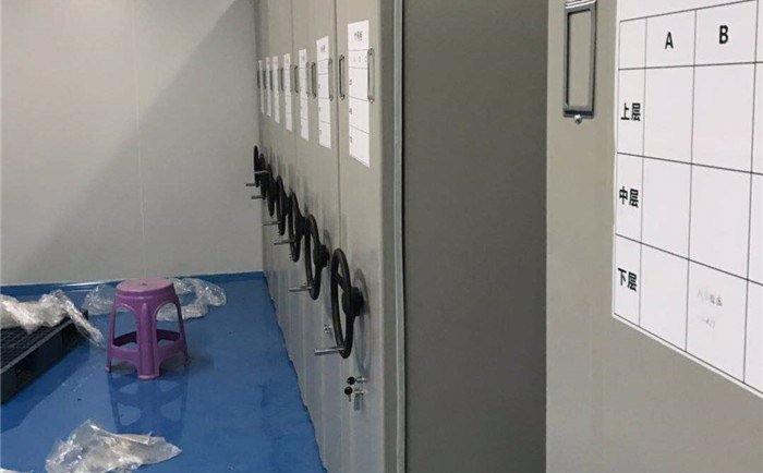 檔案室移動密集架圖 檔案室移動密集架圖